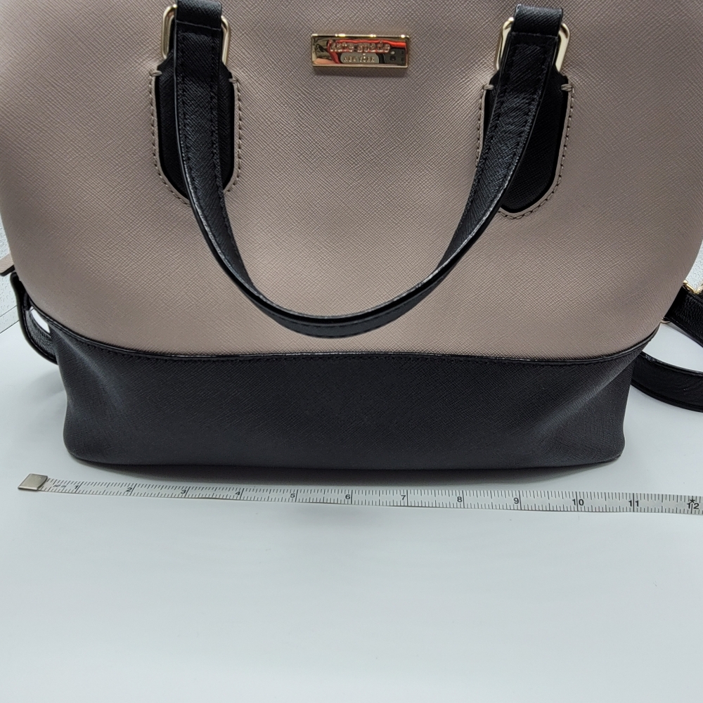 Kate Spade Laurel Way Evangelie, Two-tone Satchel Saffiano Leather - Picture 8 of 16